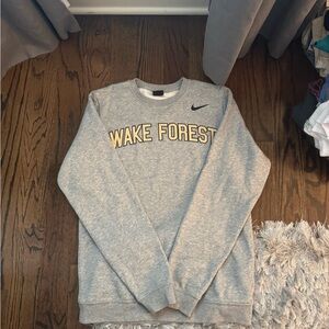 Nike Gray Wake Forest Men's Sweater